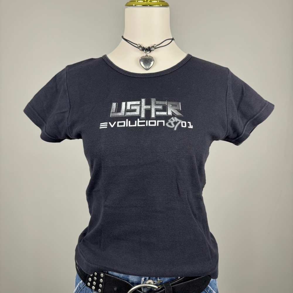 y2k usher baby tee